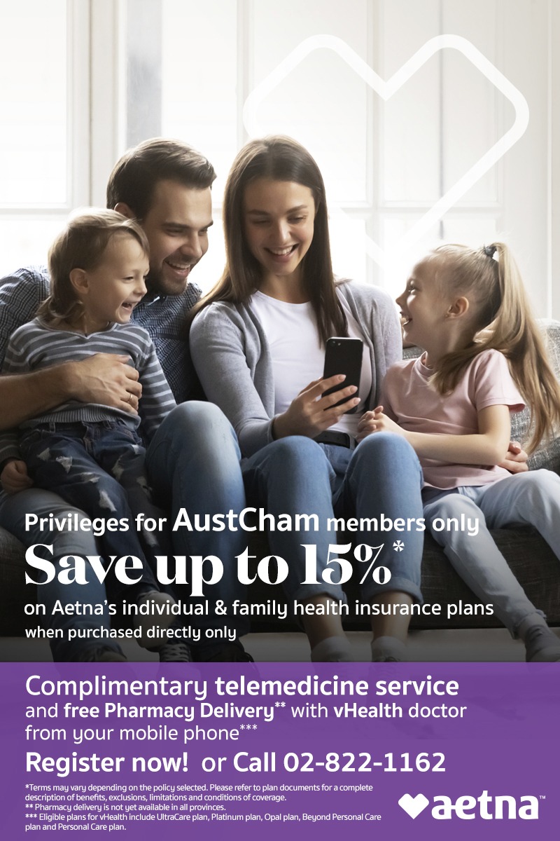 Privileges for AustCham Members only, save up to 15%* on Aetna’s ...