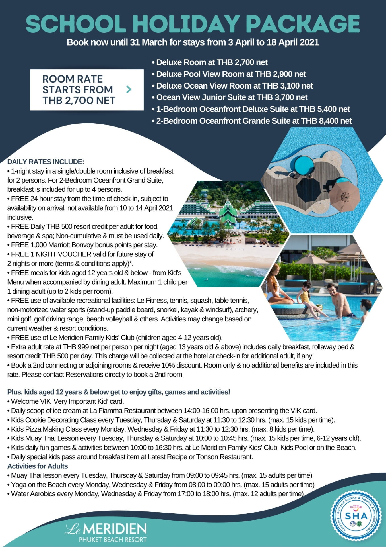 School Holiday Package at Le Meridien Phuket Beach Resort – The ...