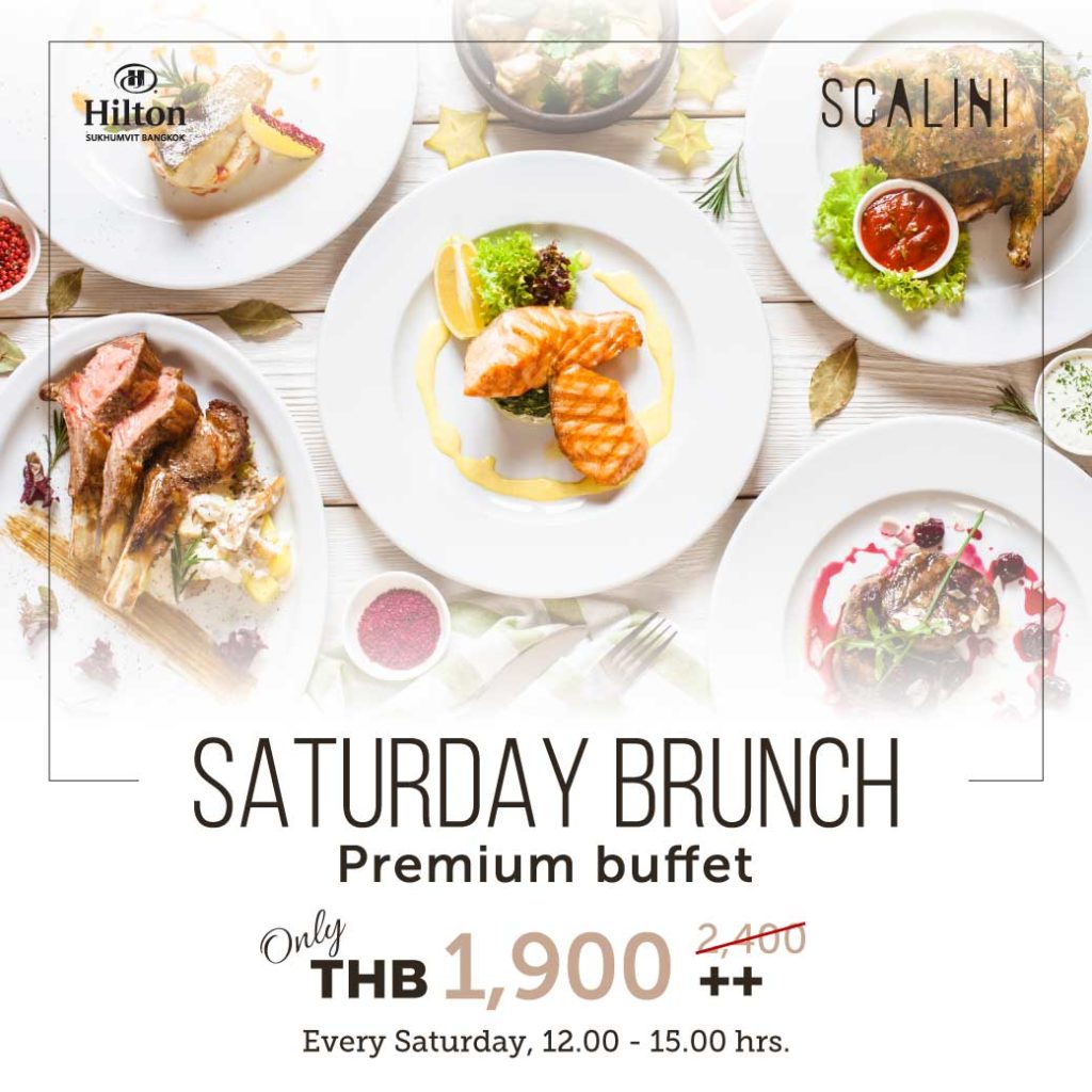 Saturday Brunch Premium Buffet - The Australian-thai Chamber Of 